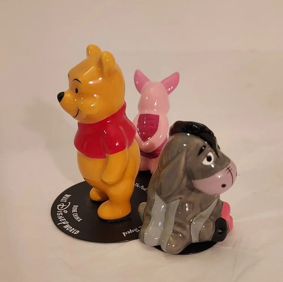 Disney Store Lot of 3 Bone China Winnie the Pooh Figurines - Picture 2 of 9